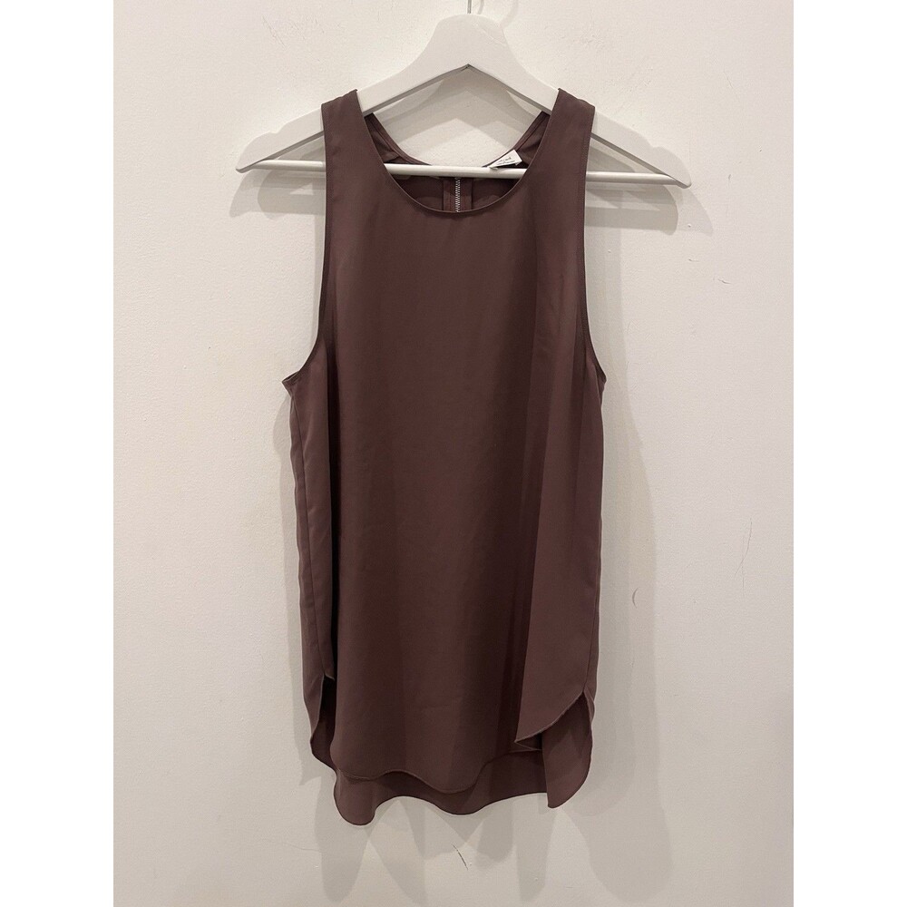 Aritzia Wilfred Mauve Pink Caban Sevres Sleeveless Top Size S MSRP $95